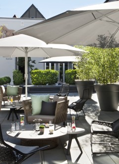 Lounge Terrace - Hotel Maximilian's in Augsburg